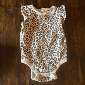 Cheetah onesie
